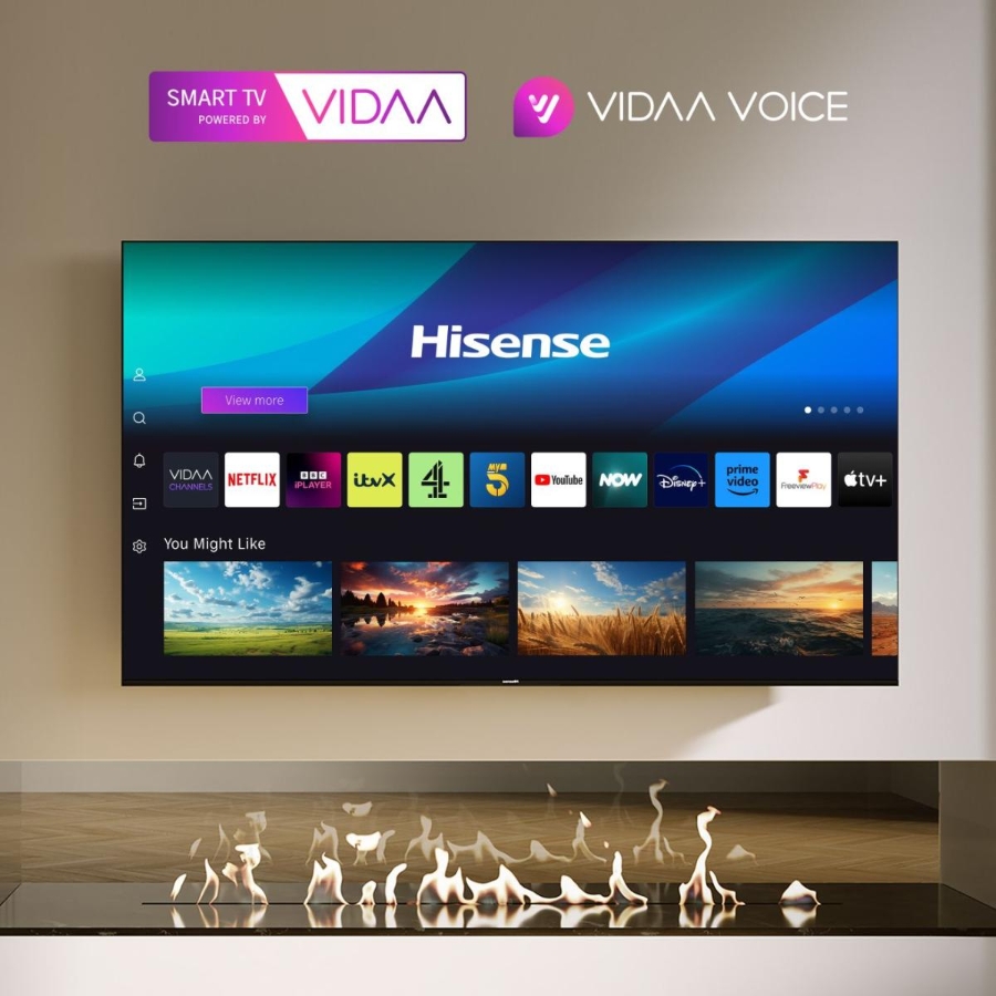 Hisense 100E7NQ 254 cm (100 Zoll) Fernseher, 4K UHD, QLED 