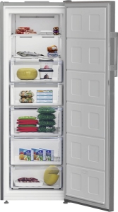 Beko B3RFNE294XP Gefrierschrank Stand Edelstahl 171cm,260l 
