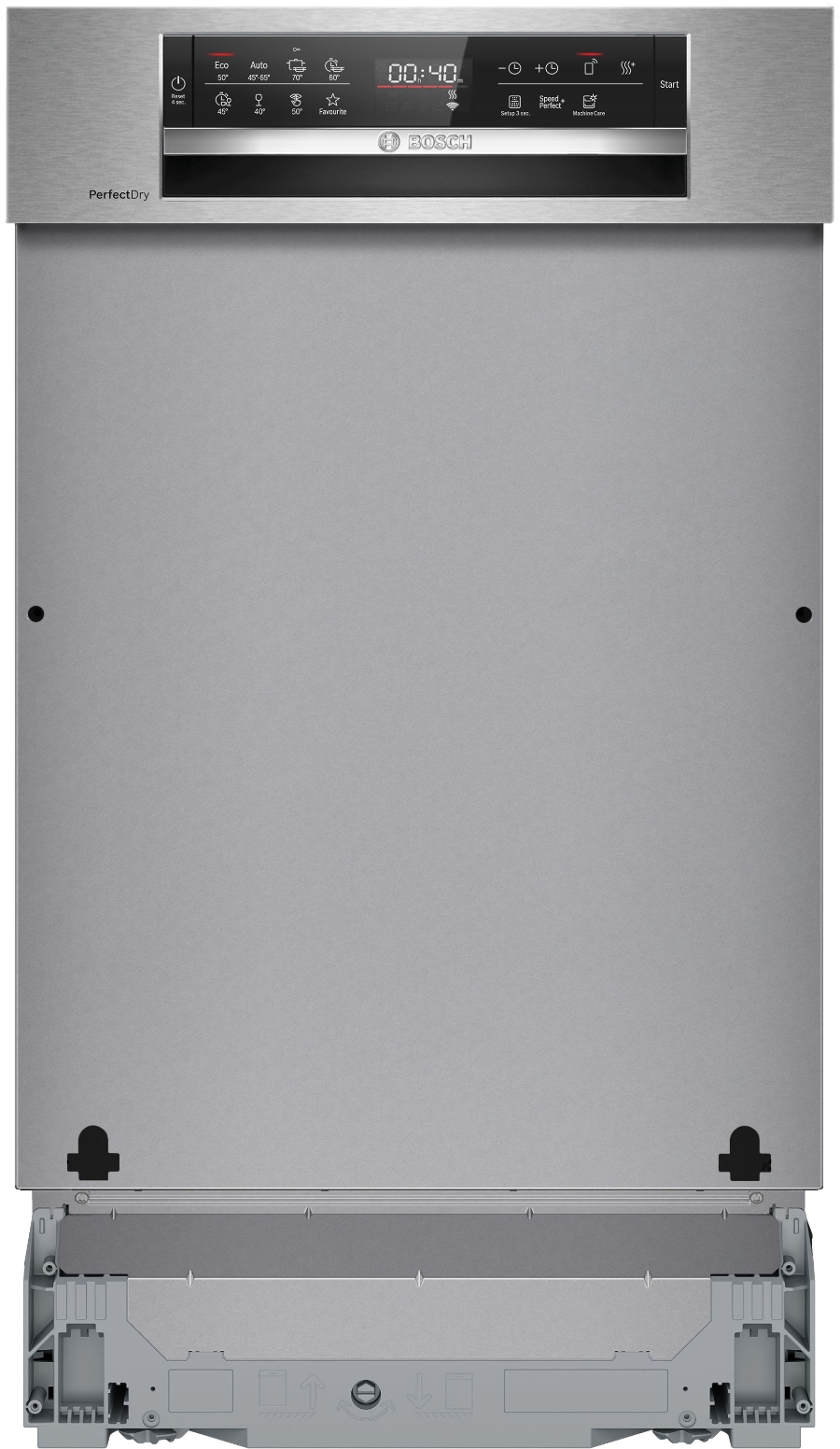 Bosch SPI6ZMS29E  Teilintegrierter Geschirrspüler 45 cm Edelstahl mit Besteckschublade