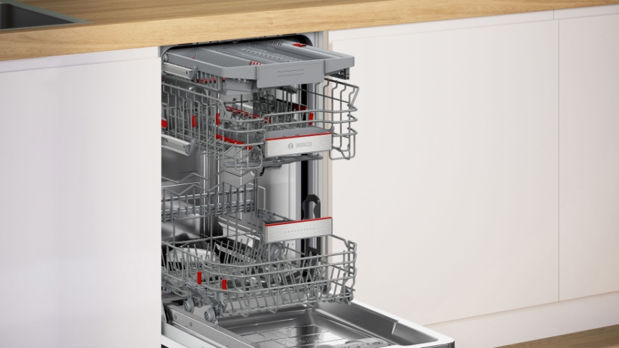 Bosch SPI6ZMS29E  Teilintegrierter Geschirrspüler 45 cm Edelstahl mit Besteckschublade
