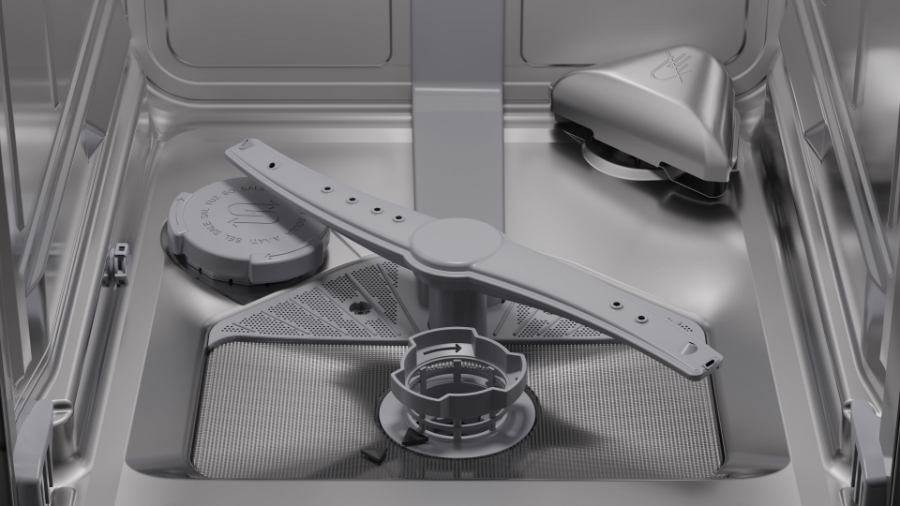 Bosch SPI6ZMS29E  Teilintegrierter Geschirrspüler 45 cm Edelstahl mit Besteckschublade