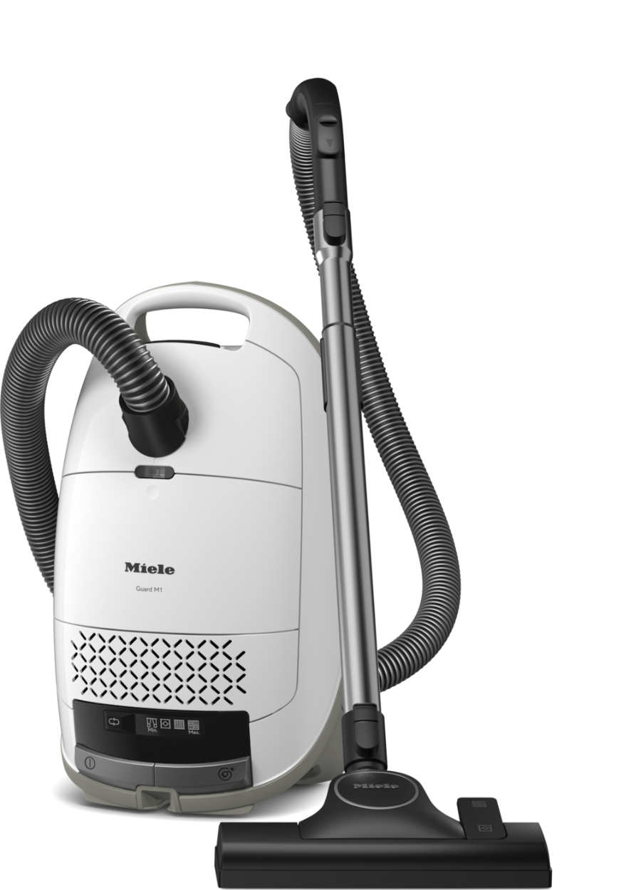 Miele Guard M1 S8380 PowerLine/Brillantweiß/SVWF6 Bodenstaubsauger mit Beutel