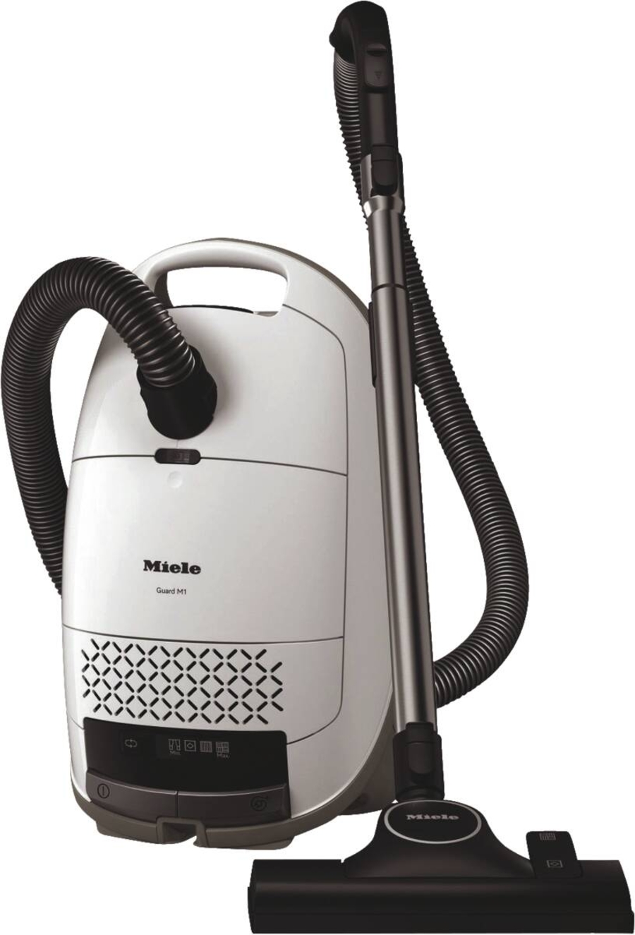Miele Guard M1 S8380 PowerLine/Brillantweiß/SVWF6 Bodenstaubsauger mit Beutel
