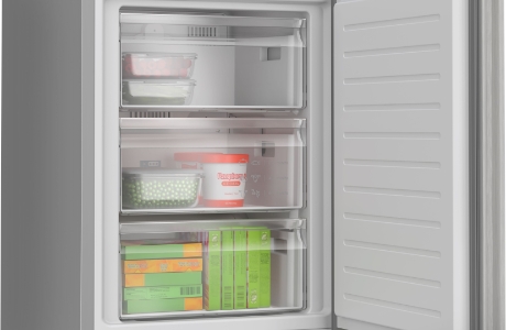 Bosch KGN392LAG Kühl-Gefrierkombination NoFrost VitaFresh XXL 0°C,Metall-Optik