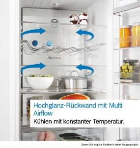 Bosch KGN392LAG Kühl-Gefrierkombination NoFrost VitaFresh XXL 0°C,Metall-Optik