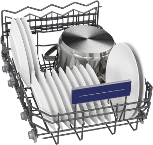 Siemens SR43ES25ME Unterbau-Einbau Geschirrspüler 45 cm  mit Besteckschublade