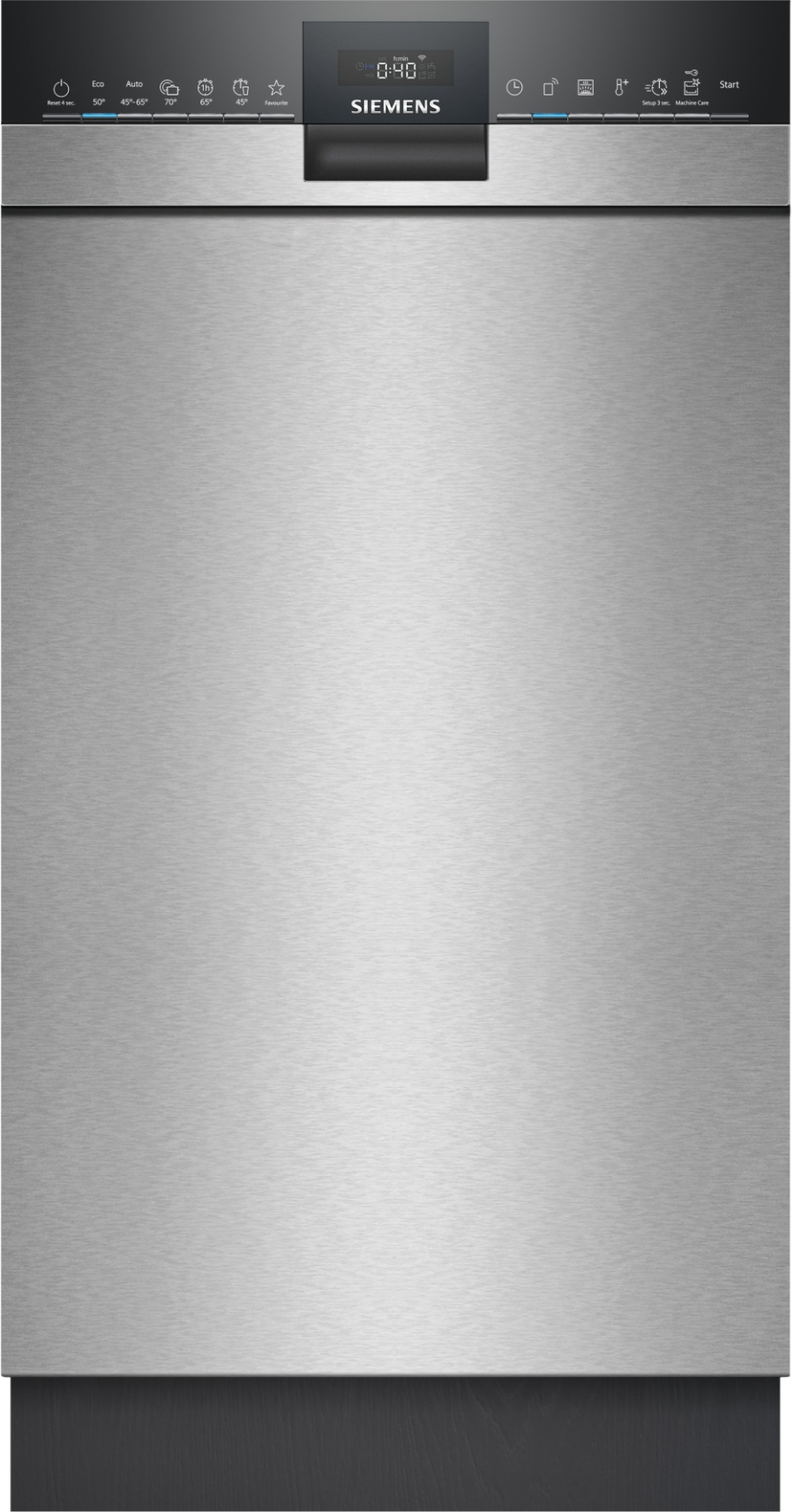 Siemens SR43ES25ME Unterbau-Einbau Geschirrspüler 45 cm  mit Besteckschublade