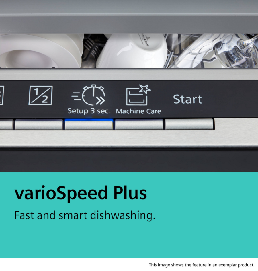 Siemens SN43HS03TE iQ300, Unterbau Einbau Geschirrspüler 60 cm Edelstahl