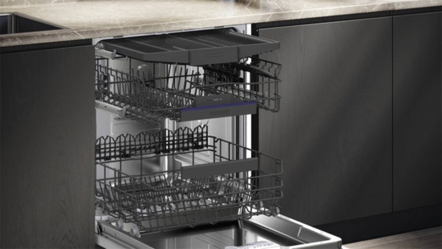 Siemens SX53ES22CE iQ300 Einbau Geschirrspüler teilintegriert, 60 cm XXL Home Connect