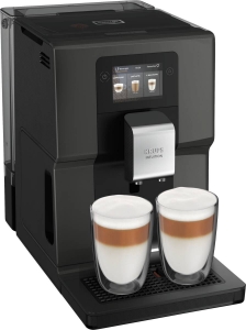 Krups EA872B Kaffee-Vollautomaten Graphit-Schwarz 