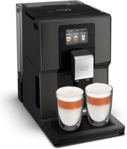 Krups EA872B Kaffee-Vollautomaten Graphit-Schwarz 