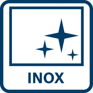 BOSCH Professional GWS 18-125 PL INOX Winkelschleifer 125mm 06017A4100  