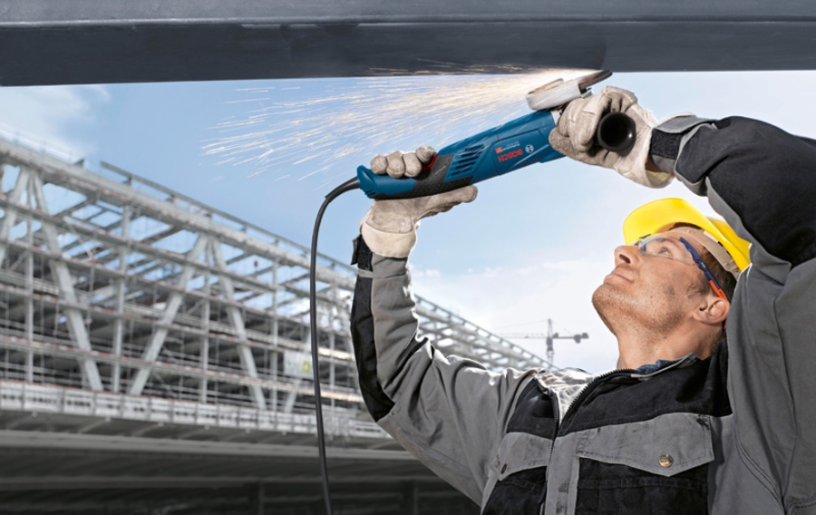 BOSCH Professional GWS 18-125 PL INOX Winkelschleifer 125mm 06017A4100  