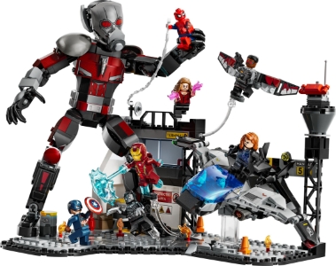 LEGO Super Heroes 76314 Captain America: Civil War Actionduell 