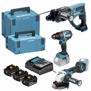 Makita DLX3093TJ Akku-Spezialset LXT LXT • 18 V • Werkzeugset