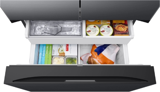 Samsung RF24BB620EB1EF Multi-/French-Door NoFrost Premium black steel