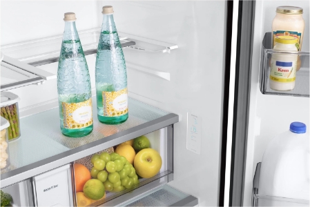 Samsung RF24BB620EB1EF Multi-/French-Door NoFrost Premium black steel