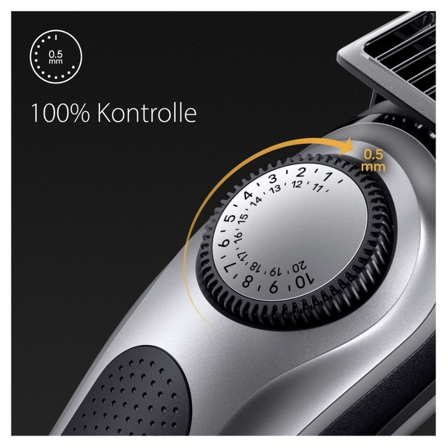 Braun Personal Care BT7420 Barttrimmer, Trimmer mit Barber Tools und  100 Min. Laufzeit