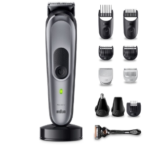Braun Personal Care MGK7440 All-In-One Styling Set, 11-in-1 Set  für Bart, Haare, Bodygrooming und mehr