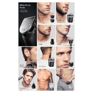 Braun Personal Care MGK7440 All-In-One Styling Set, 11-in-1 Set  für Bart, Haare, Bodygrooming und mehr