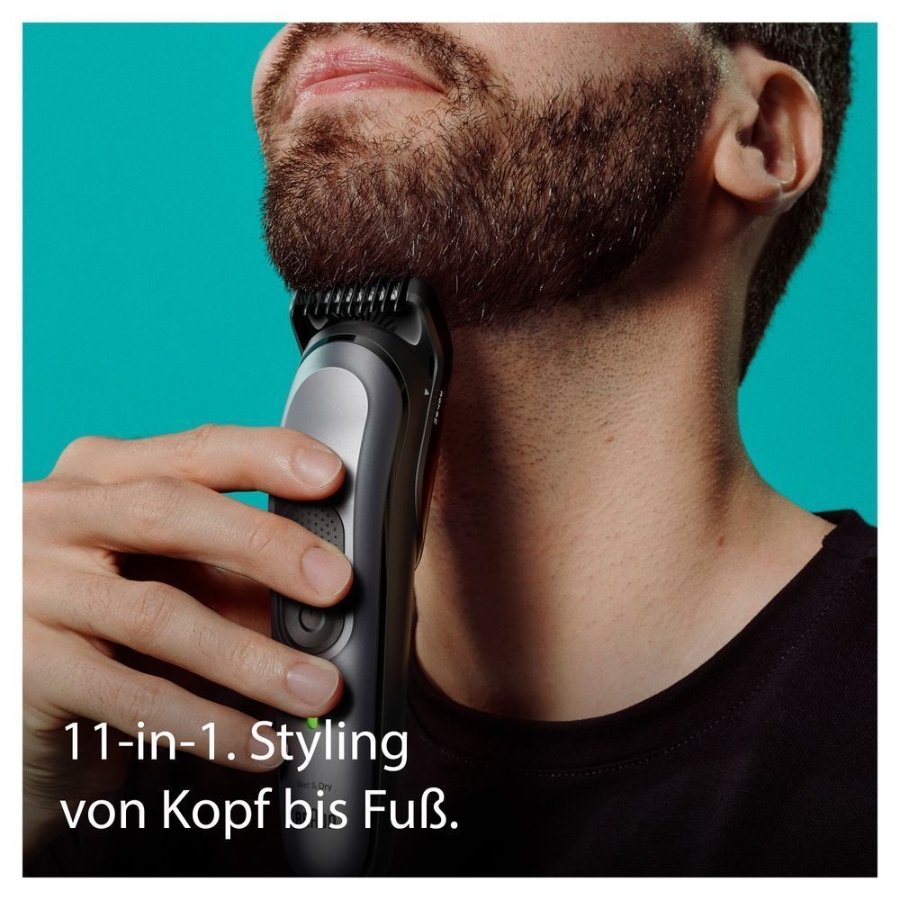 Braun Personal Care MGK7440 All-In-One Styling Set, 11-in-1 Set  für Bart, Haare, Bodygrooming und mehr