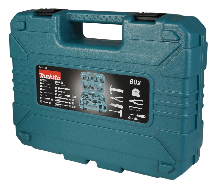 Makita E-15104 Werkzeugset 80 tlg 80 tlg • Bohrer- /Bitset • Werkzeug