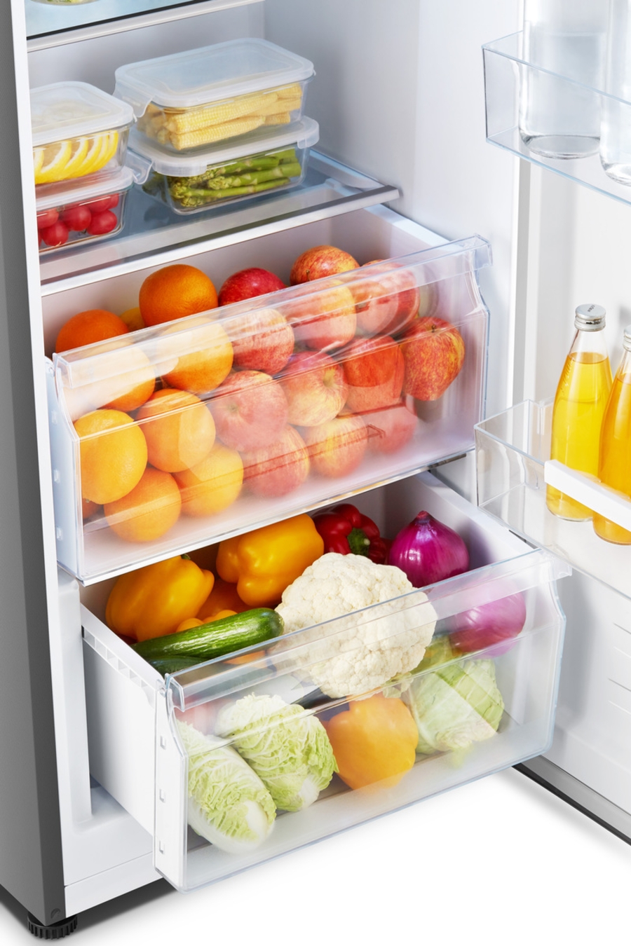 Hisense RL481N4BIE Kühlschrank Stand Inox-Look 