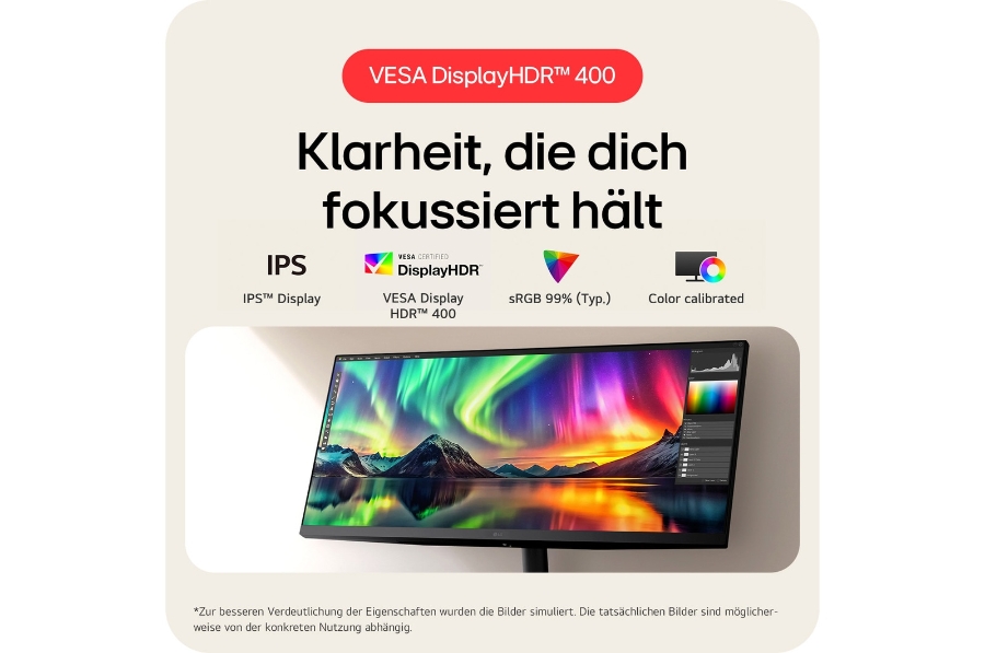 LG 34U511A-B  34 Zoll UltraWide 21:9 WFHD (2.560 x 1.080) IPS- Display