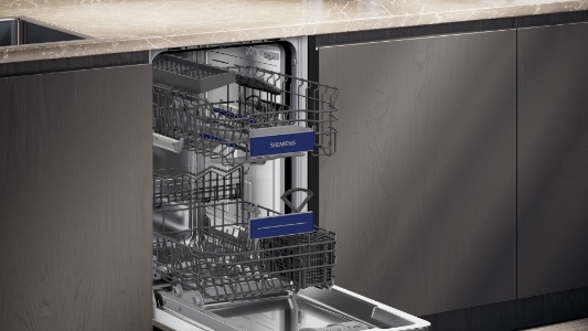 Siemens SR93EX25LE Geschirrspüler Einbau vollintegriert 45 cm varioScharnier für besondere
