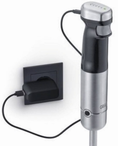 Graef HB 82 kabelloser Akku-Stabmixer  Edelstahl-Schwarz