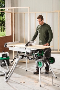 Hikoki C10RJWAZ Tischkreissäge  1.500 W Ø 254 mm mit einer  Schnitttiefe von 79 mm zum leistungsstarken Sägen von großen