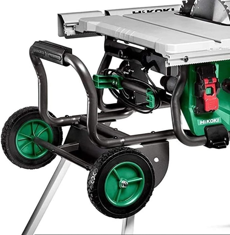 Hikoki C10RJWAZ Tischkreissäge  1.500 W Ø 254 mm mit einer  Schnitttiefe von 79 mm zum leistungsstarken Sägen von großen