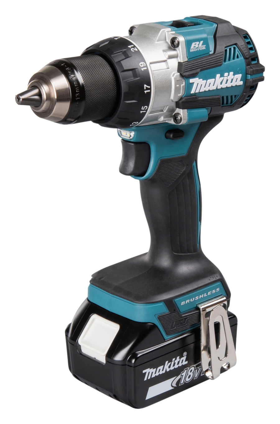 Makita DLX2528TJ Kombo-Set LXT 18 V • DHP489 • DTD173 • 2 x Akku 5A • Ladegerät • Koffer