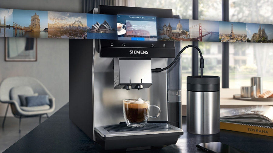 Siemens TP715D01 EQ.700 classic Kaffeevollautomat  grau 