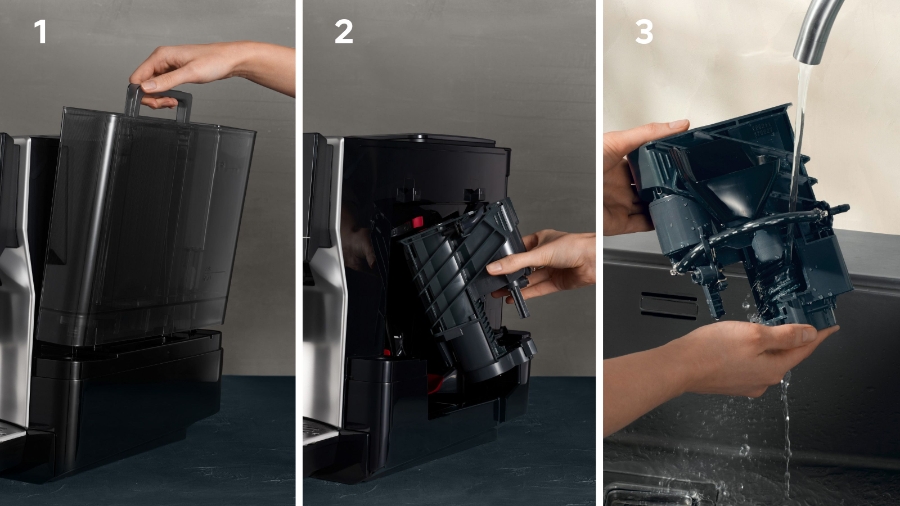 Siemens TP715D01 EQ.700 classic Kaffeevollautomat  grau 