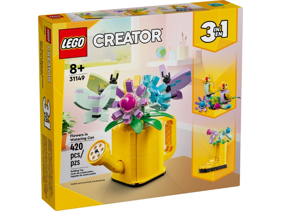 LEGO Creator 31149 Gießkanne mit Blumen 3in1 