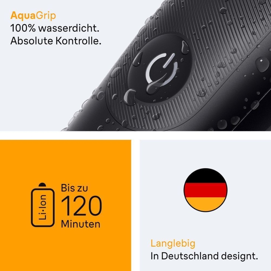 Braun Personal Care AIO5540 All-in-One Series 5, 9-in-1 Groomingset,  ultrascharfe Klinge, Körpertrimmer, Bodygroomer Kit