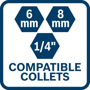 BOSCH Professional GKF 18V-8 Akku-Kantenfräse  