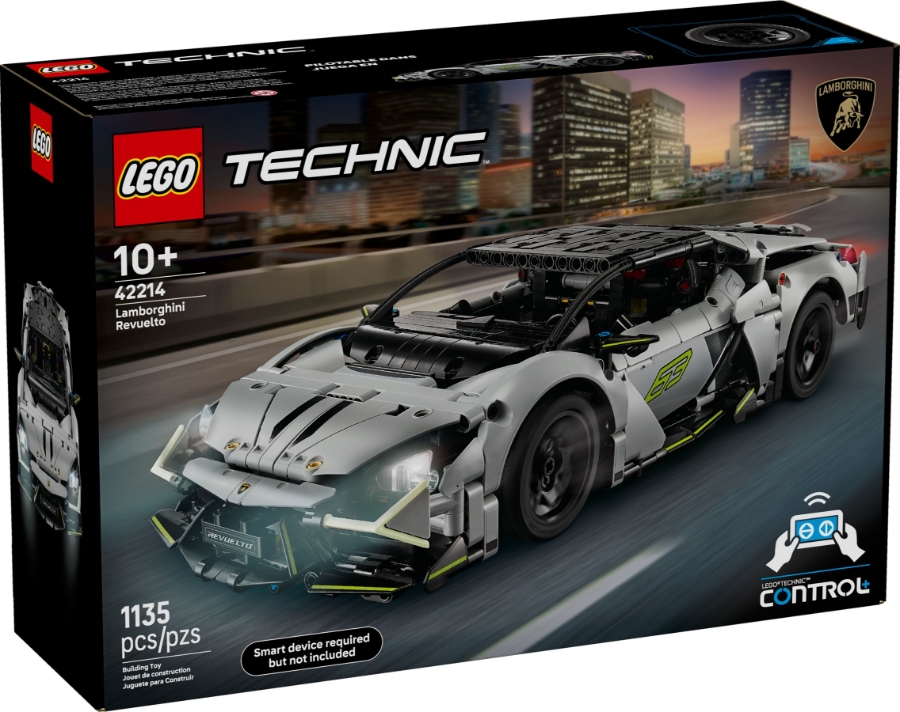 LEGO Technic 42214 Lamborghini Revuelto Supersportwagen 