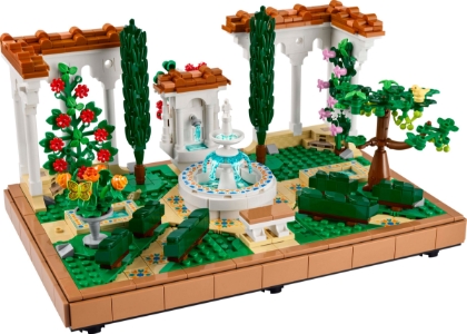 LEGO Icons 10359 Springbrunnengarten 