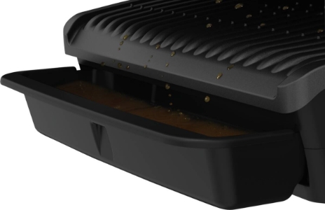 Tefal GC7508 OptiGrill Elite Kontaktgrill, schwarz 