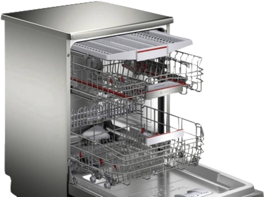 Bosch SMS6ZCI16E Geschirrspüler Stand 60 cm Silver-Inox 