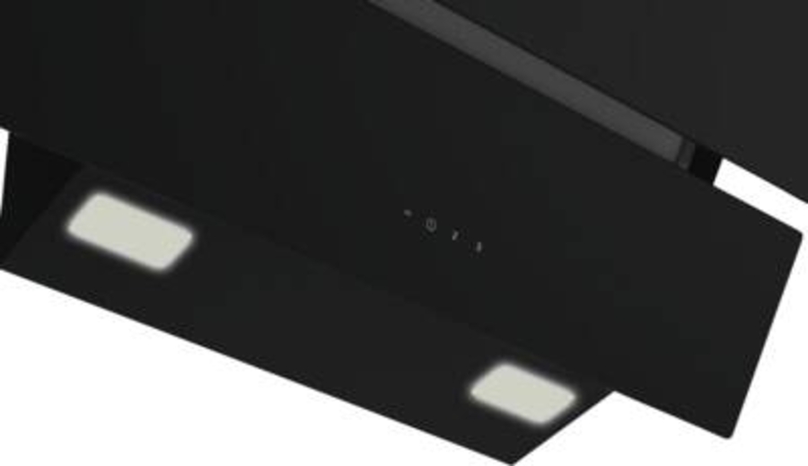 Elektrabregenz DKW 6666 BH Wand-Dunstabzugshaube schräg Schwarz 