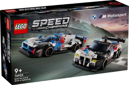 LEGO Speed Champions 76922 BMW M4 GT3 & BMW M Hybrid V8 Rennwagen 