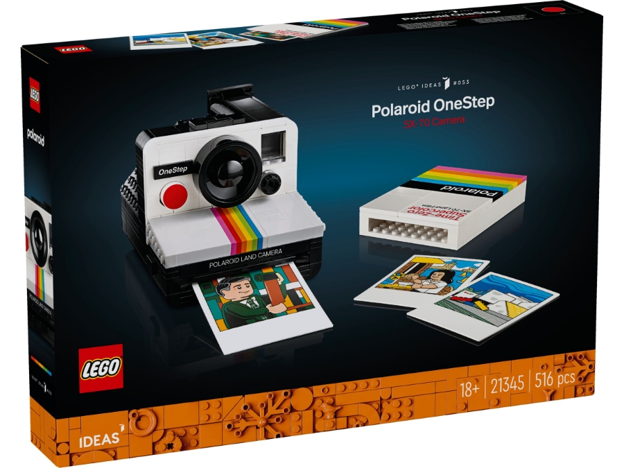 LEGO Ideas 21345 Polaroid OneStep SX-70 Sofortbildkamera 