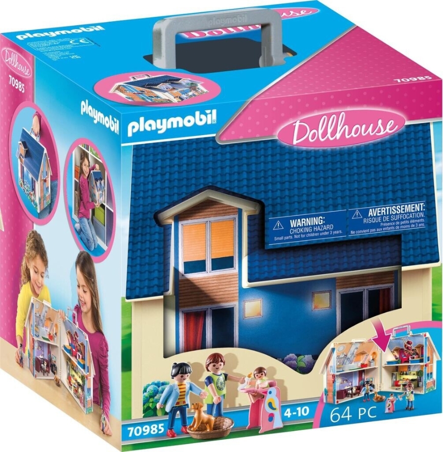 Playmobil Dollhouse 70985 Mitnehm-Puppenhaus 