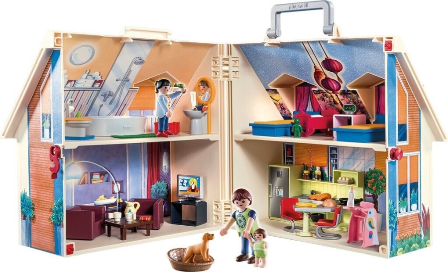 Playmobil Dollhouse 70985 Mitnehm-Puppenhaus 