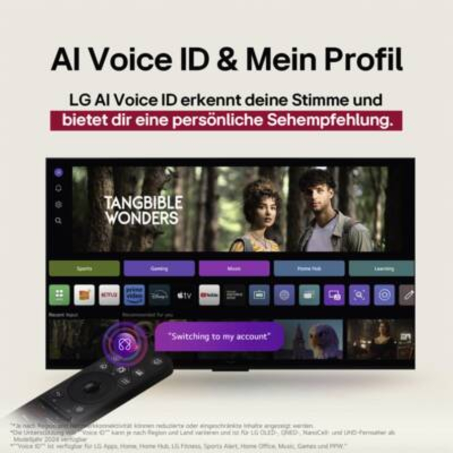 LG OLED42C51LA 4K OLED evo Smart TV  Fernseher 