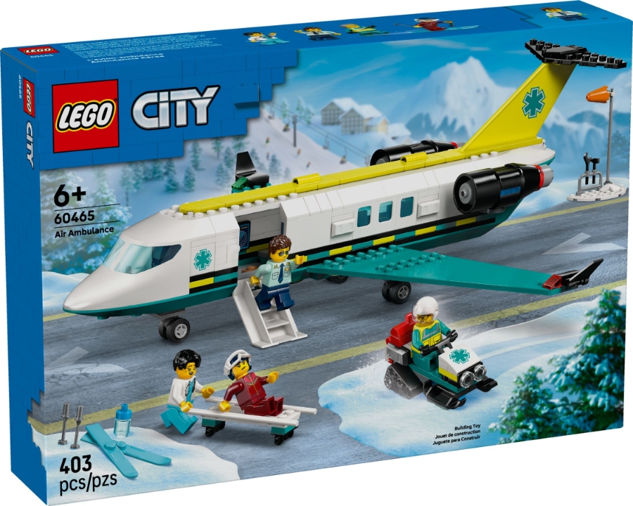 LEGO City 60465 Notfallrettungsflugzeug 