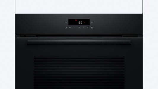 Bosch HBA571BB4  Einbau-Backofen, 60 x 60 cm, Schwarz Pyrolyse-Selbstreinigung